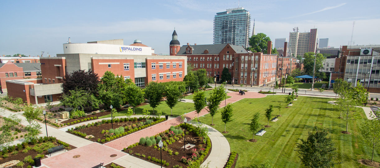 Photo of Mother Catherine Square with text 'Take the Next Step'