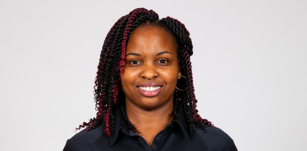 Spalding volleyball coach Cheneta Robinson