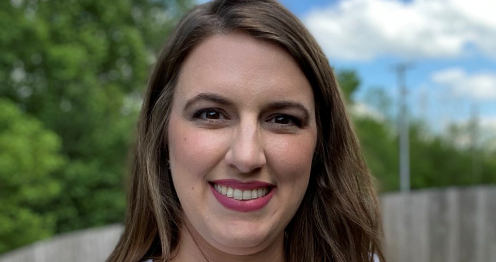 Ashleigh Huff, Spalding graduate and staff member
