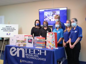 OT Chair Dr. Sara Story and the enTECH therapy staff