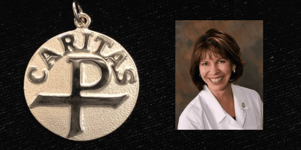 Dr. Kathryn Dowd and Caritas Award