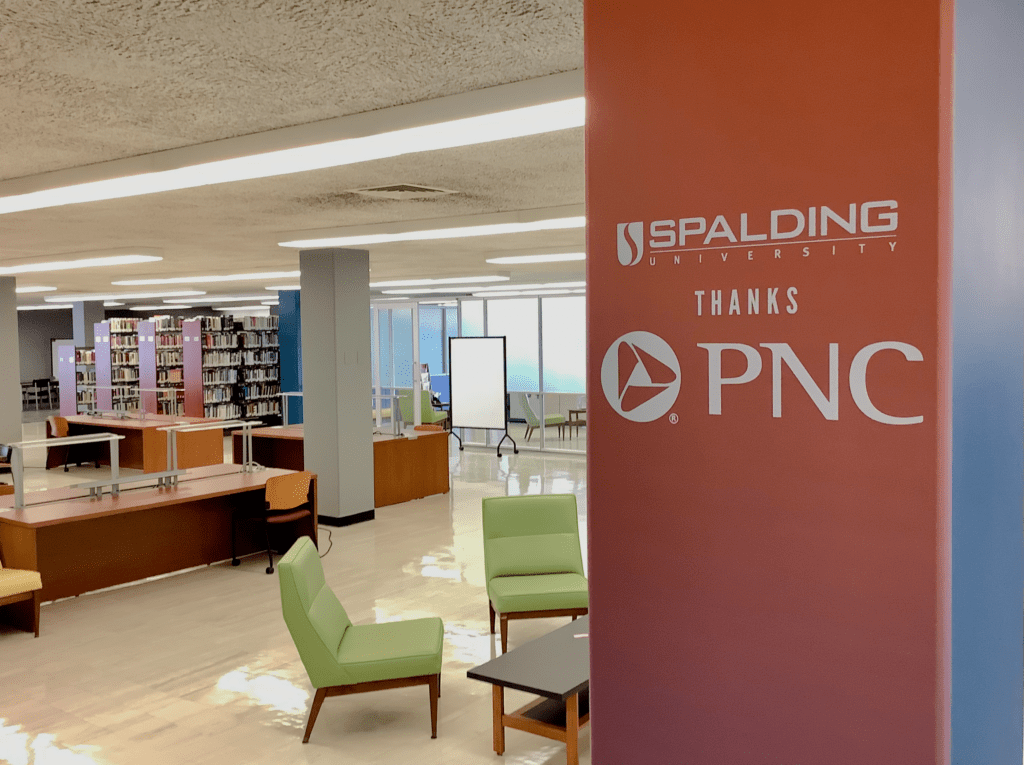 PNC Student Success Center in Spalding Library