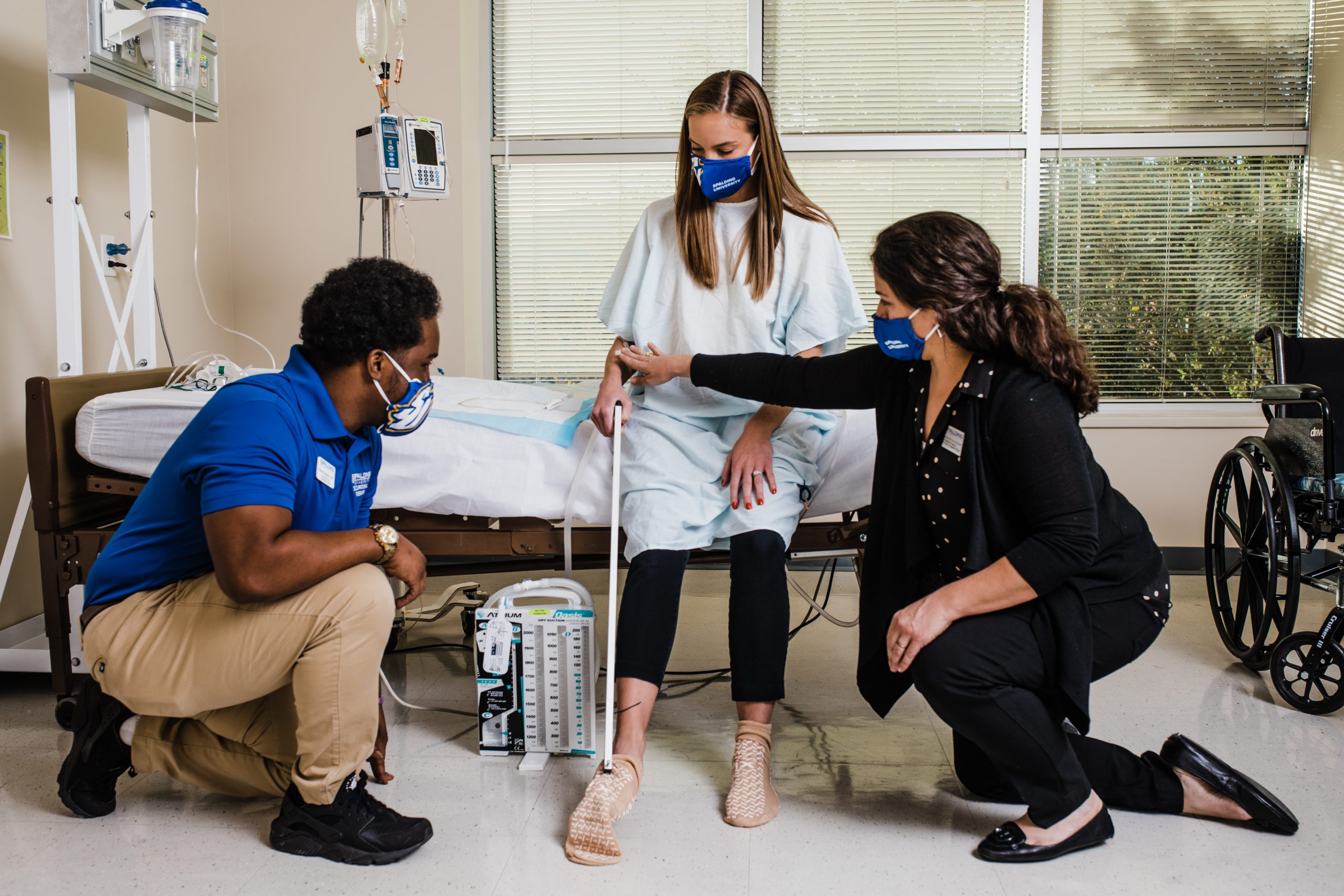 Healthcare students at Spalding University Healthcare students at Spalding University