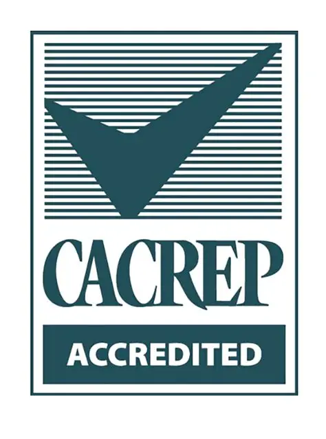 logo for cacrep accreditation